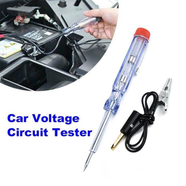 Light Pen Circuit Tester Replaceable 6/12/24V System Continuity Useful