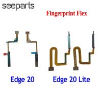 สําหรับ Motorola Moto Edge 20 Lite ลายนิ้วมือ Touch ID เซนเซอร์ Flex Cable ชิ้นส่วนอะไหล่ริบบิ้นสําหรับ Moto Edge 20 Fingerprint Flex