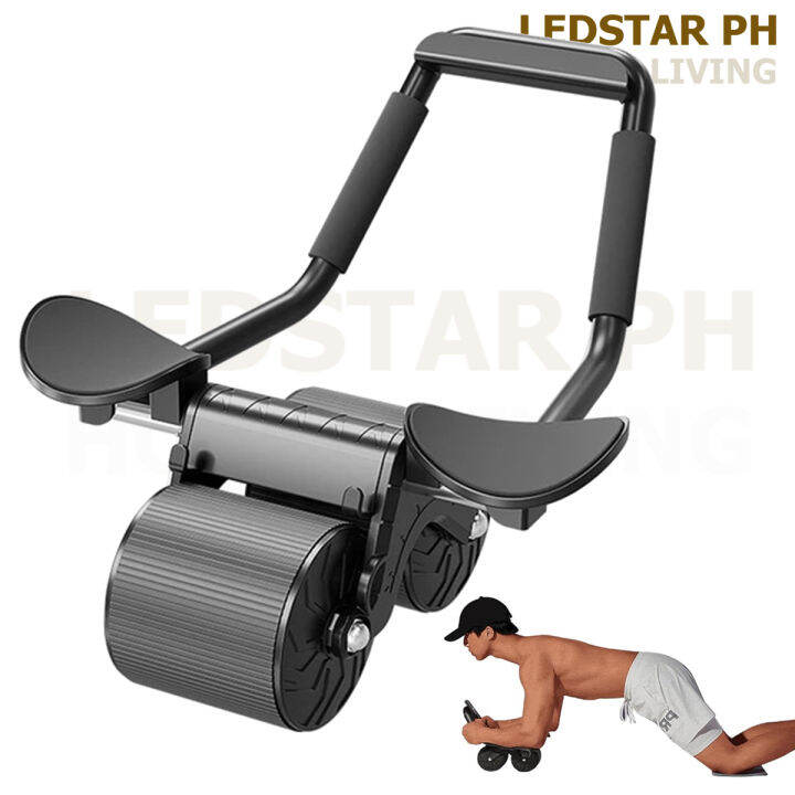 Beginner Abdominal Health Wheel Support Rebound Ab Rollers Fitness
