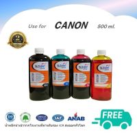 SLOVENT น้ำหมึกเติม INKJET REFILL 500 ml. for CANON all model TS307,E510, E410,G1000,G1100,G2000,G2100,G3000,G3100,G3010,G4000,G4100,MX377,MX370,MP287,IP2770,IP7270