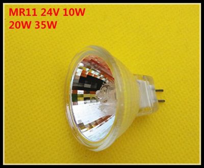 Halogen MR11 24V 20W 35W Clear Glass Dimmable Warm White 2700K Spot Lamp 10pcs/lot