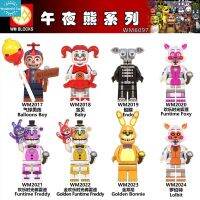 WT 【พร้อมส่ง】ห้าคืนที่ Freddy S Mini Figure บล็อกตัวต่อเกม Minifigures ของเล่น WM6097บล็อกตัวต่อ【cod】