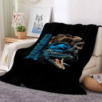 Jurassic Dinosaur Blanket - Soft and Comfortable Bedding for Sofa, Office, Nap and Air Conditioning  w99