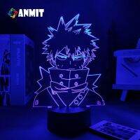 [Super bright bulb] แผงไฟแอลอีดีภาพอนิเมะ My Hero Academia Bakugo โคมไฟ3D แกดเจ็ตมังงะของขวัญวันวาเลนไทน์ไฟกลางคืนเด็ก