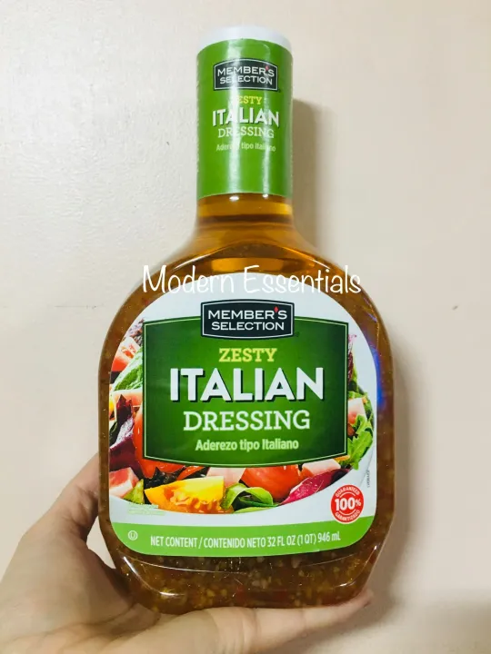 Members Selection Zesty Italian Dressing 946ml Lazada Ph