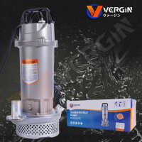 VERGIN  ปั้มแช่ ปั้มจุ่ม ปั้มน้ำ 370w ขนาดท่อ 1นิ้ว 0.5 HP ขดลวดทองแดงแท้