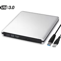 USB 3.เครื่องเล่น CD-ROM เขียนเครื่องเขียน DVD RW 0เอ็กซ์เทอนอลดีวีดีไดร์ฟเหมาะสำหรับ Apple Macbook Imac คอมพิวเตอร์แล็ปท็อป PC Windows 10/8/7