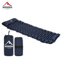 Widesea แคมป์ปิ้ง Press-type ที่นอนเป่าลมกลางแจ้ง Sleeping Pad Ultralight Beach เสื่อปิกนิกพับเต็นท์ Travel Cushion