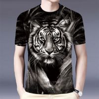 CODLiang Te Summer New 3D-printed Tiger T-shirt men and women fashion T-shirt Is a The high quality Animal T-shirt