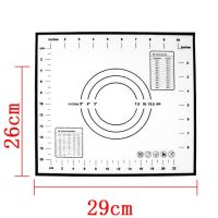 【⊕Good quality⊕】 shi7737360636 แผ่นรองอบทำแป้งพิซซ่าทำจากซิลิโคนอุปกรณ์อุปกรณ์ทำอาหารแกดเจ็ตสำหรับครัวขนมอุปกรณ์สำหรับอบอุปกรณ์นวด