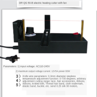 DRQG50-B-100V-220V Universal Profesional Rumah Menggunakan Panas Pita เครื่องตัด Mesin DIY Tali Band Kerajinan DIY คู่มือ Alat Potong