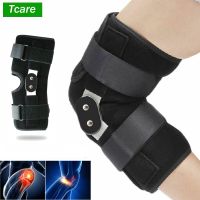 ◐ Tcare Adjustable Pressurized Knee Brace Knee Support with Side Stabilizers for Recovery Aid Patellar Tendon Arthritis Basketball