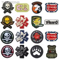 ✳▤ Tactical Vest CrossFit Army PVC Patches Armband Waterproof Backpack Sticker Clothing Bag Applique Military Badges