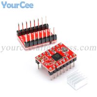 3D Printer Parts A4988 DRV8825 Stepper Motor Driver With Heat sink Heatsink  Accessory Reprap pololu Stepper Motor Driver Module