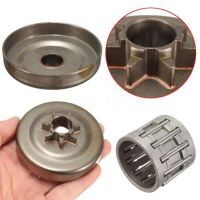 7T Clutch Drum Sprocket Cover For Husqvarna 340 350 445 445E 450 450E for Jonsered 2145 2150 Needle Roller Bearing tool kits New