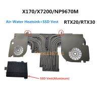 DIY น้ำ Air 2-In-1 CPU Cooling Heasink หม้อน้ำสำหรับ Clevo X170SM X170SMG X170SM-G X170KM X170 RTX2080RTX3080