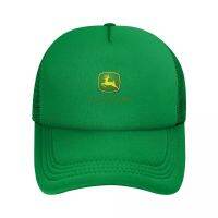 John Deere Mens Mesh Back Structured Low Crown Snapback Adjustable Fit Cap