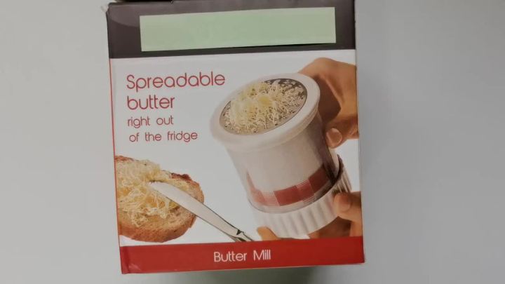 Smart Cutter Innovations Butter Mill Spreadable Butter Riight Out