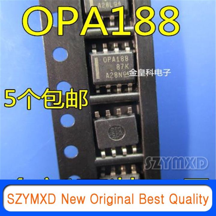 5Pcs/Lot New Original OPA188AIDR OPA188AID OPA188A OPA188 patch SOP8 In Stock