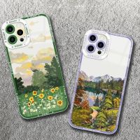 Oil Painting Flower Landscape Scenery Phone Case For Xiaomi Redmi Note 12 11 Pro Plus Turbo 5G 11S 10S 10 9S 9 Redmi 10C Cover Drawing Painting Suppli