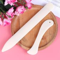 Kada ?Hot Sale?2Pcs Bone Folder Craft Tools Leather Scoring Folding Creasing Paper Accessory