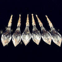 +26pclot 10cm Acrylic Icicle Wedding Decoration Hanging Drop Christmas ornament Accessories Trans parent Diamond ！