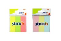 กระดาษโน้ต STICKN 3″x1″ 21129 คละสี NEON,PASTEL