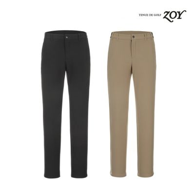 ZOY GOLF - Standard pants for male - fabric - black - 1 piece