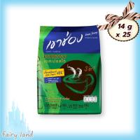 Coffee Khao Shong Coffee Mix Powder Espresso 14g x 25 sachets : :  กาแฟ เขาช่อง เอสเพรสโซ่ กาแฟปรุงสำเร็จชนิดผง สูตรน้ำตาลน้อย 14 กรัม x 25 ซอง