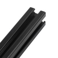 Guide for CNC Part Linear Guide Rail 2020 Aluminum Profile Extrusion 400mm EU European Standard Anodized 3D Printer Black 20 Hand Tool Parts Accessori