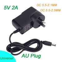 【Limited-time offer】 【On Sale】 1PCS 5V2A AC 100V-240V Converter Switching Power Adapter DC 5V 2A 1000mA แหล่งจ่ายไฟ AU Plug Charger