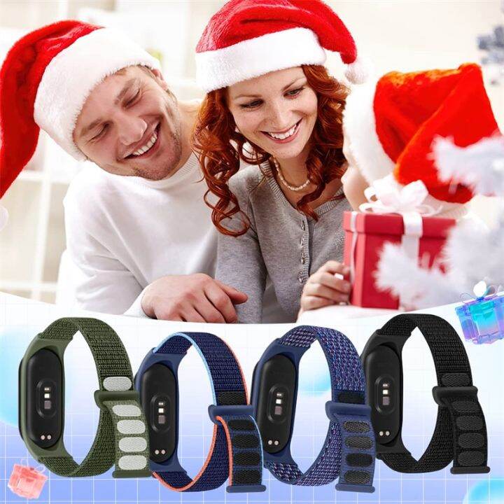 nylon-strap-for-xiaomi-mi-band-6-bracelet-watchband-pulsera-correa-strap-miband-bracelet-wristband-sport-loop-mi-band-7-6-5-4-3