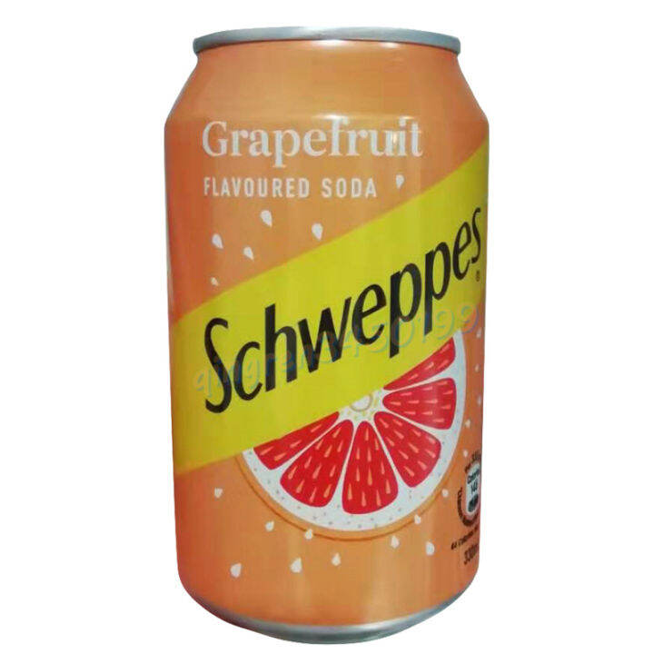 Hong Kong imported beverage Yuquan cream soda grapefruit flavor 330mlX24 canned whole case Coca