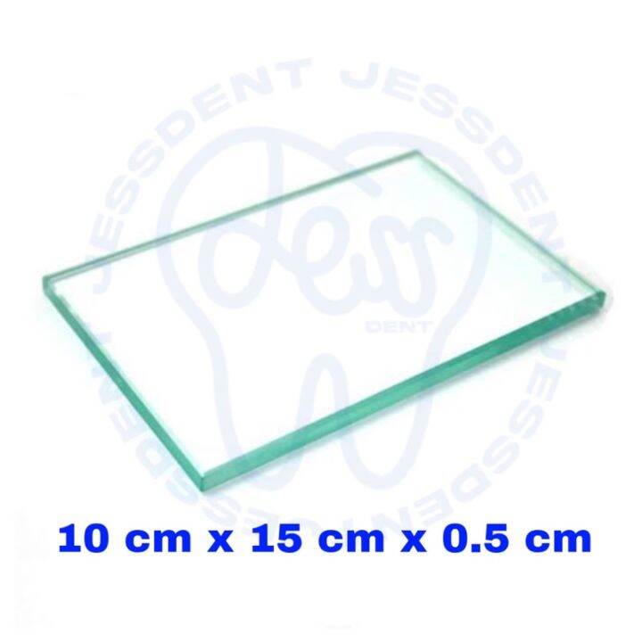 glass plate dental glass slab mixing slab glass plate dental | Lazada ...