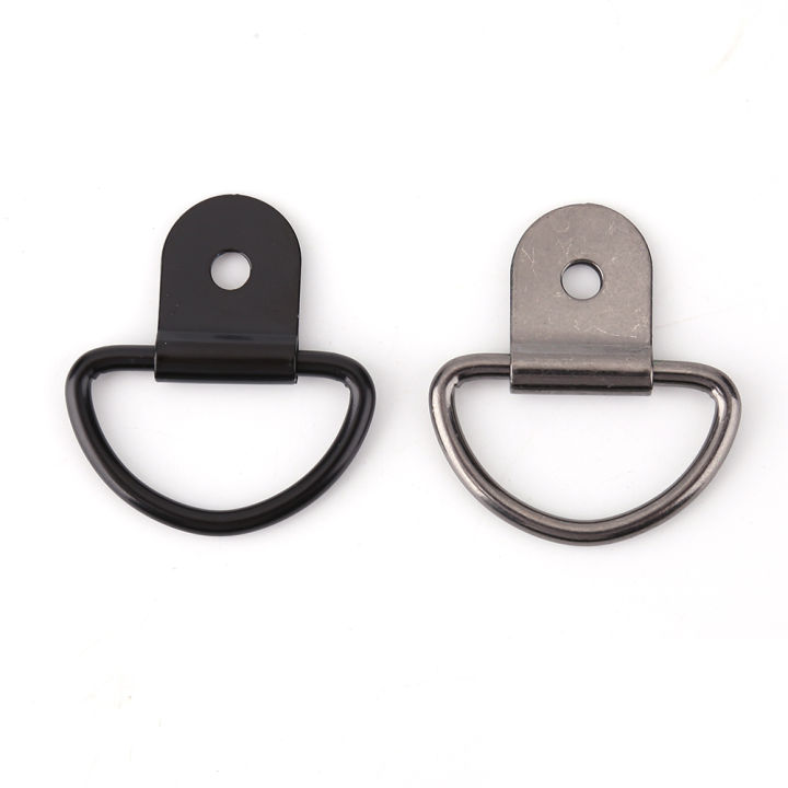 40pcs-black-d-shape-pull-hook-tie-down-anchors-ring-iron-stainless-steel-cargo-tie-down-ring-for-car-truck-trailers-rv-boats