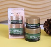 Biossance Squalane + Duo Set Eye and Repair Cream