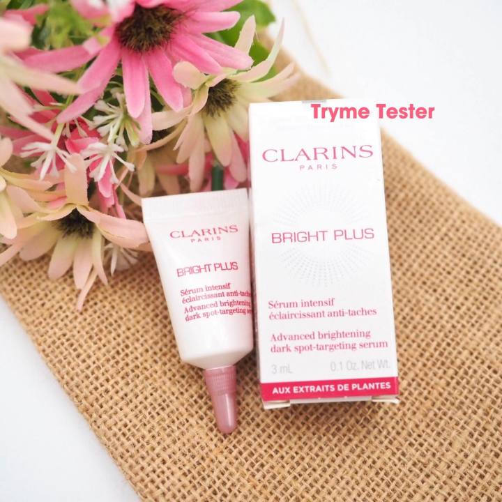 ของllท้-ฉลากไทย-clarins-bright-plus-advance-brightening-dark-spot-targeting-serum-7-ml