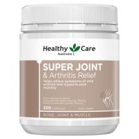 Healthy Care Super Joint &amp; Arthritis Relief 200 Capsules เน้นกระดูกและไขข้อ Exp.05/2025