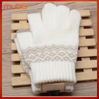 MUBAI Accessories IPad Phone Gifts Wool Knitted Mittens Touch Screen Fashion Gloves