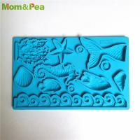 Mompea Gx287 Binatang Laut ซิลิโคนแม่พิมพ์เค้กสำหรับตกแต่ง Fondant 3d แม่พิมพ์เกรดอาหาร