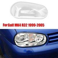 1Pair Headlight Lampshade Transparent Shell Replacement Parts Golf MK4 R32 1999-2005 Head Light Lamp Housing Lens Protection