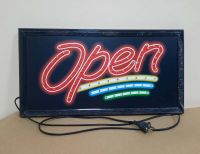 ป้ายไฟLED OPEN รุ่น YW-06 LED SIGN ข้อความ อักษร ตกแต่งหน้าร้าน