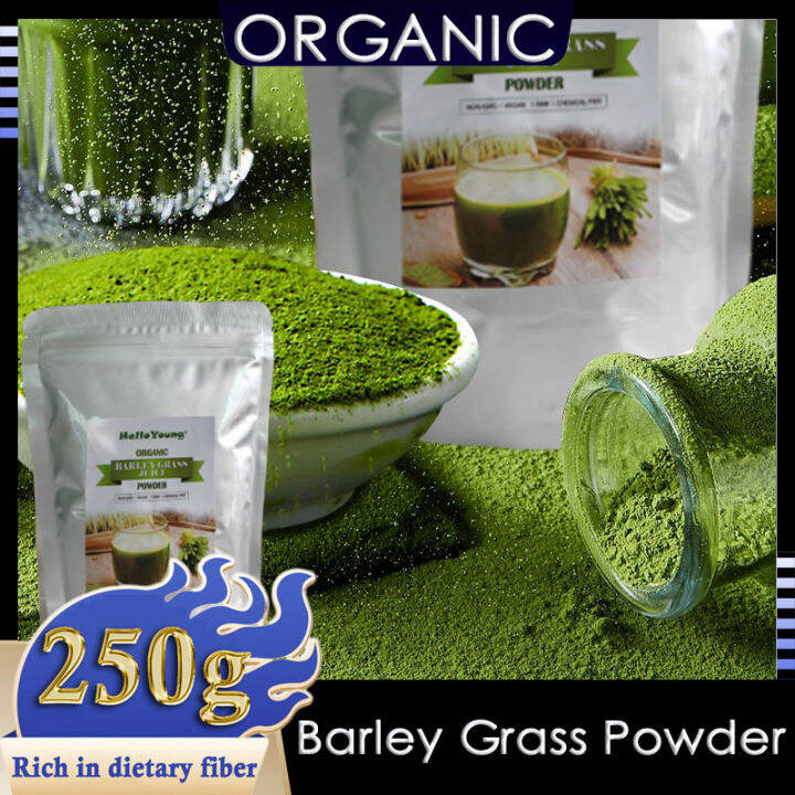Pure Organic Barley Grass Original Powder Juice Drink 250g burning fat