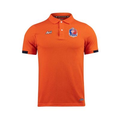 เสื้อโปโล สโมสรการท่าเรือ เอฟซี ACL2021 สีส้ม สีกรมท่า แท้%ใหม่.ป้ายห้อย