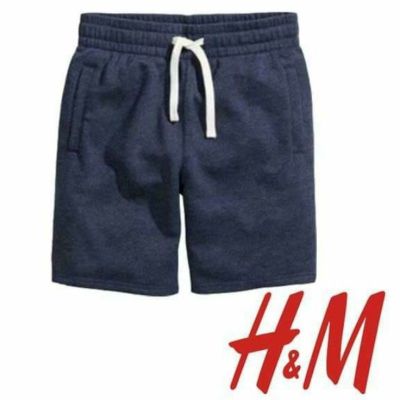 กางเกงขาสั้น กางเกง ขาสั้น ขายาว H&M HM ผู้ชาย ผ้านิ่ม กางเกงขาสั้น กางเกงขายาว Size S M L XL สีดำ เทา กรม