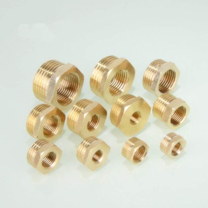 yf-1-4-3-8-1-2-3-4-npt-bspt-male-x-female-reducing-bushing-pipe-fittings-connectors-air-gas