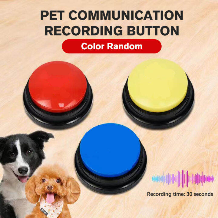chaotuo Recordable Talking Button Interactive Toys Easy Carry Noise