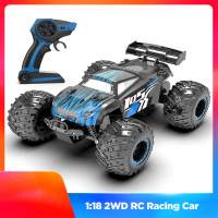 รถ RC 1:18วงล้อขนาดใหญ่มอนสเตอร์2WD รถบังคับวิทยุ2.4GHz ทุกพื้นที่ทางวิบาก20KM/H วิทยุบังคับความเร็วสูงรถแข่งของเล่น RTR สำหรับเด็ก