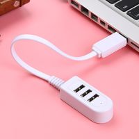 3 Port USB Hub Extend Cable 1.2m USB 2.0 Splitter Wire Data Transfer Device Charging USB Adapter Laptop PC Computer USB Extender