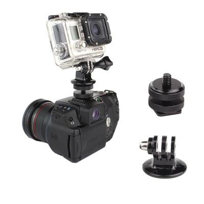 1/4 Hot Shoe Adaptor + Tripod Mount for GoPro Action Camera ต่อกล้องโกโปร เข้ากับ DSRL